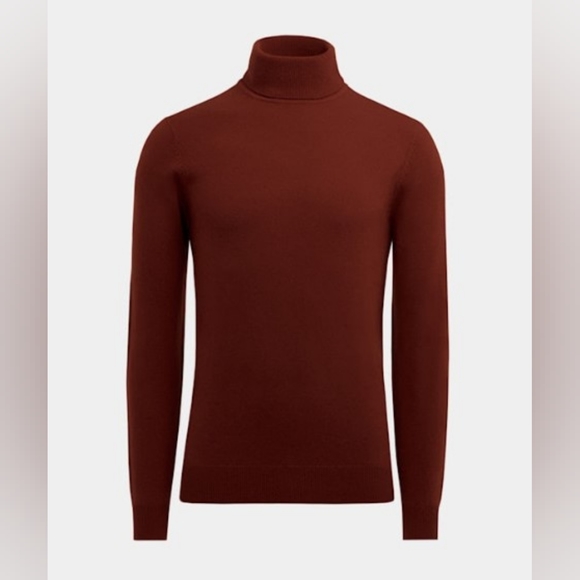 Suitsupply Other - SuitSupply Dark Red Turtleneck